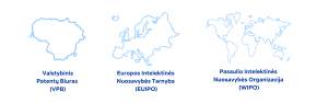 prekės ženklo registracijos teritorijos