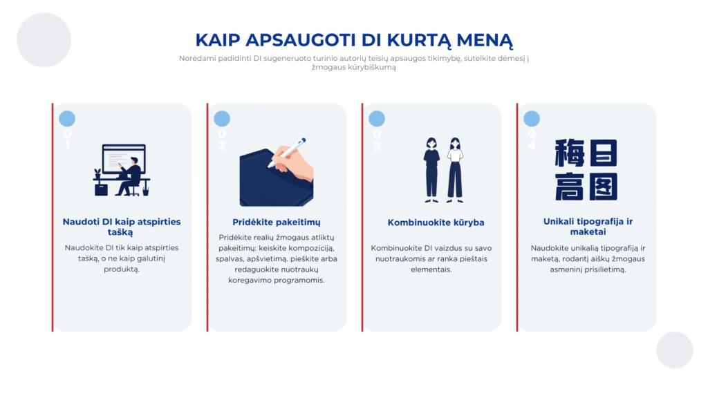 Kaip apsaugoti sukurtą meną?
